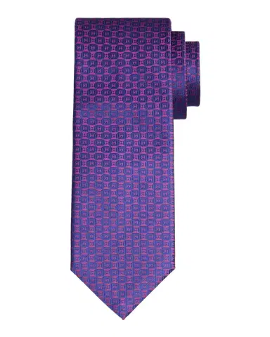 Stefano Ricci Men 's Tonal Woven Oval Silk Tie | Thumbnail 1
