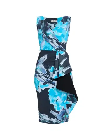 Chiara Boni La Petite Robe Draped Abstract-Print Bodycon Dress | Thumbnail 1 Chiara Boni La Petite Robe Draped Abstract-Print Bodycon Dress | Thumbnail 1