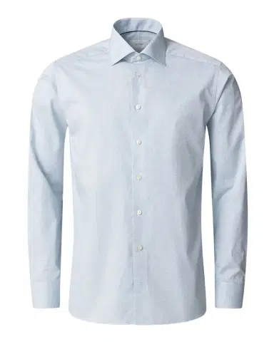 Eton Men's Organic Cotton Twill Slim-Fit Dress Shirt | Thumbnail 1