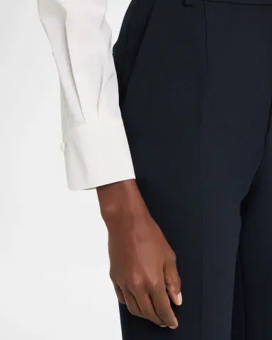 Dice Kayek Wool Twill Straight-Leg Ankle Pants | Thumbnail 5