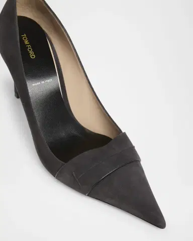 TOM FORD Eva Suede Pointed-Toe Pumps | Thumbnail 4 TOM FORD Eva Suede Pointed-Toe Pumps | Thumbnail 4