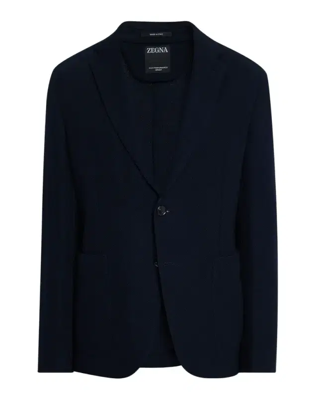 ZEGNA Men 's Slim Fit High Performance Jersey Blazer
