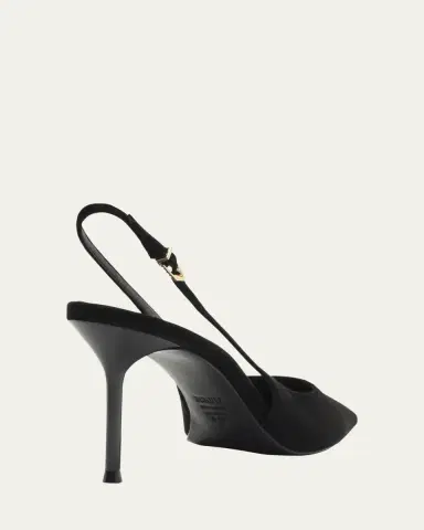 Schutz Alicia Suede Slingback Pumps | Thumbnail 3