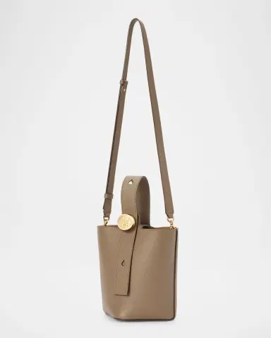 Loewe Pebble Mini Bucket Bag in Grain Leather | Thumbnail 2 Loewe Pebble Mini Bucket Bag in Grain Leather | Thumbnail 2