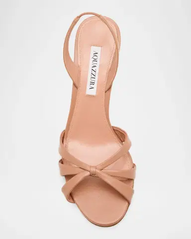 Aquazzura 50mm Tati Nappa Leather Halter Sandals | Thumbnail 6 Aquazzura 50mm Tati Nappa Leather Halter Sandals | Thumbnail 6