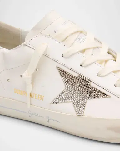 Golden Goose Super-Star Low-Top Leather Sneakers | Thumbnail 6 Golden Goose Super-Star Low-Top Leather Sneakers | Thumbnail 6