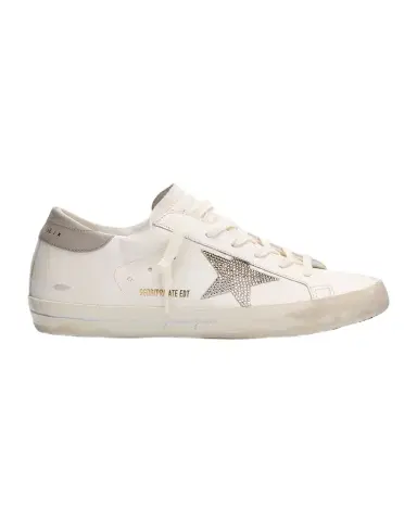 Golden Goose Super-Star Low-Top Leather Sneakers | Thumbnail 1 Golden Goose Super-Star Low-Top Leather Sneakers | Thumbnail 1