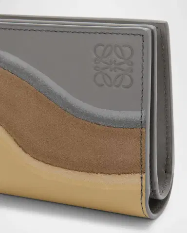 Loewe Landscape Compact Wallet in Nappa Leather | Thumbnail 4 Loewe Landscape Compact Wallet in Nappa Leather | Thumbnail 4