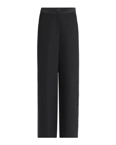Giorgio Armani Wide-Leg Beaded Silk Tuxedo Pants | Thumbnail 1 Giorgio Armani Wide-Leg Beaded Silk Tuxedo Pants | Thumbnail 1