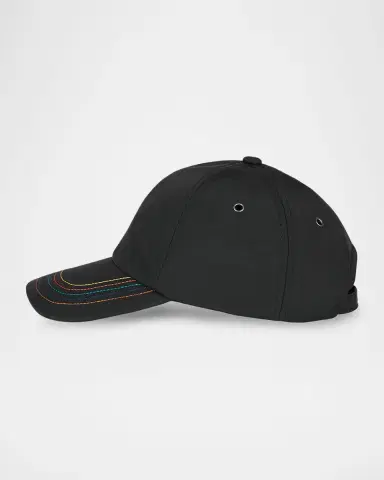 Paul Smith Men's Signature Stripe Stitch Baseball Cap | Thumbnail 3