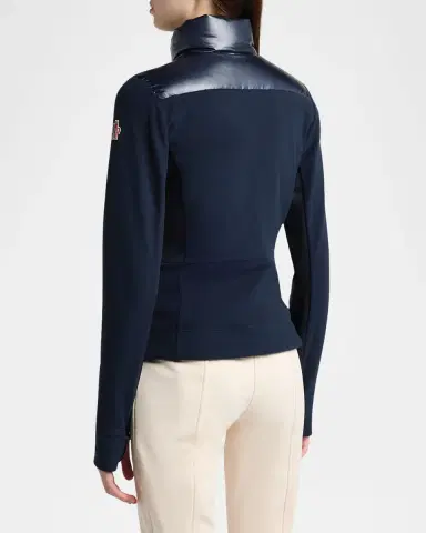 Moncler Grenoble Padded Down Zip-Up Sweatshirt | Thumbnail 3 Moncler Grenoble Padded Down Zip-Up Sweatshirt | Thumbnail 3