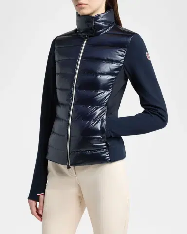 Moncler Grenoble Padded Down Zip-Up Sweatshirt | Thumbnail 4 Moncler Grenoble Padded Down Zip-Up Sweatshirt | Thumbnail 4