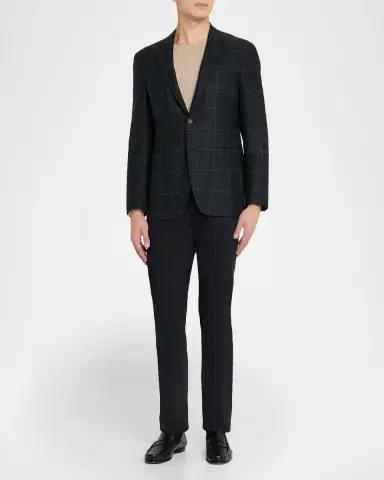 Canali Men's Plaid Sport Coat | Thumbnail 2
