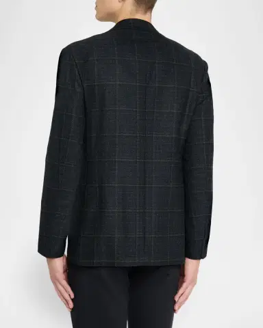Canali Men's Plaid Sport Coat | Thumbnail 3