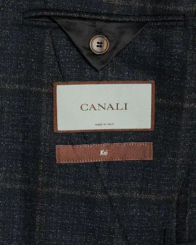 Canali Men's Plaid Sport Coat | Thumbnail 6