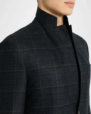 Canali Men's Plaid Sport Coat | Thumbnail 7
