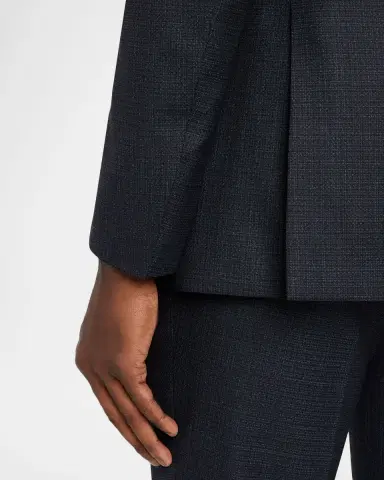 Brioni Men's Wool Micro-Plaid Two-Piece Suit | Thumbnail 9 Brioni Men's Wool Micro-Plaid Two-Piece Suit | Thumbnail 9