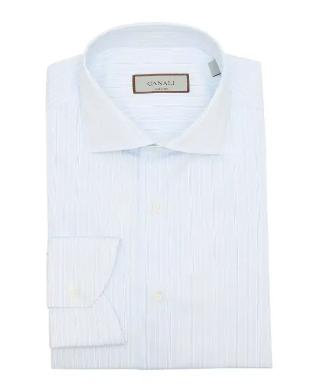 Men 's Triple Fine-Stripe Cotton Dress Shirt Men 's Triple Fine-Stripe Cotton Dress Shirt