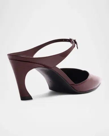 Schutz Laurie Patent Mule Pumps | Thumbnail 3 Schutz Laurie Patent Mule Pumps | Thumbnail 3