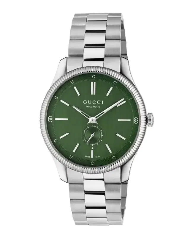 Gucci G Timeless 40mm Stainless Steel Bracelet Watch