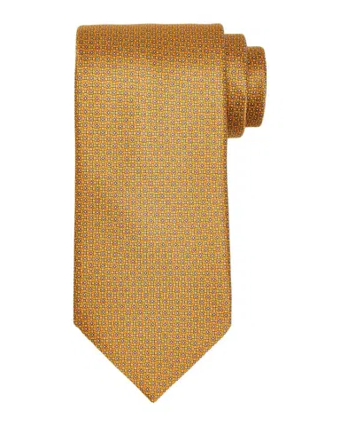 Stefano Ricci Men's Connected Geo Floral Silk Tie | Thumbnail 1