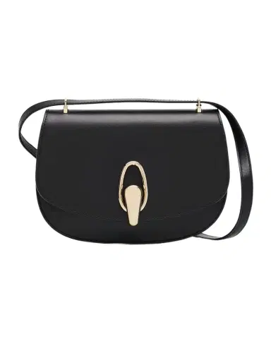 Giorgio Armani Rhinos Teardrop Turn-Lock Leather Crossbody Bag | Thumbnail 1