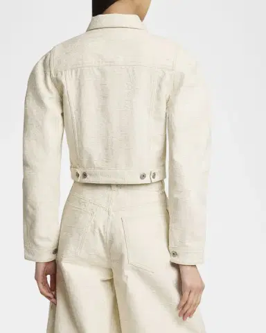 Jacquemus The Oval Denim Coat | Thumbnail 3 Jacquemus The Oval Denim Coat | Thumbnail 3
