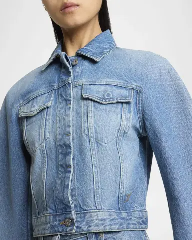Jacquemus The Oval Denim Jacket | Thumbnail 5 Jacquemus The Oval Denim Jacket | Thumbnail 5
