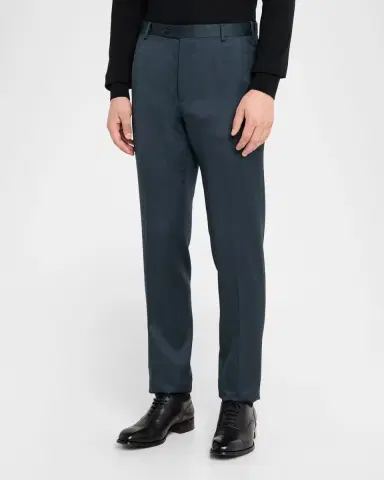 Brioni Men's Journey Flat-Front Trousers | Thumbnail 3