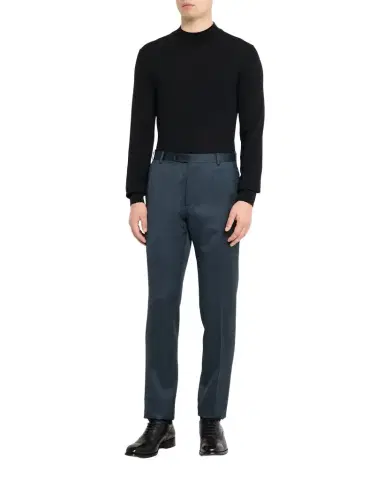 Brioni Men's Journey Flat-Front Trousers | Thumbnail 1