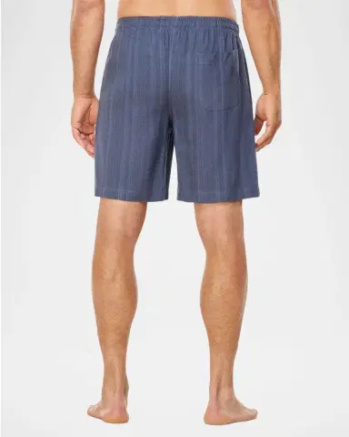 Majestic International Men's Summer Woven Stripe Lounge Shorts | Thumbnail 2 Majestic International Men's Summer Woven Stripe Lounge Shorts | Thumbnail 2
