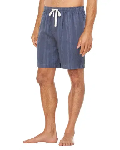 Majestic International Men's Summer Woven Stripe Lounge Shorts | Thumbnail 1 Majestic International Men's Summer Woven Stripe Lounge Shorts | Thumbnail 1