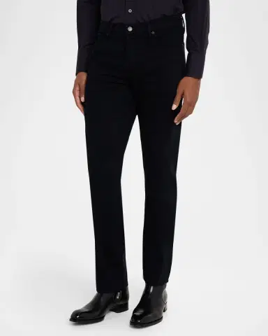 Tom Ford Men's Stretch-Twill Straight-Fit Pants | Thumbnail 3 Tom Ford Men's Stretch-Twill Straight-Fit Pants | Thumbnail 3