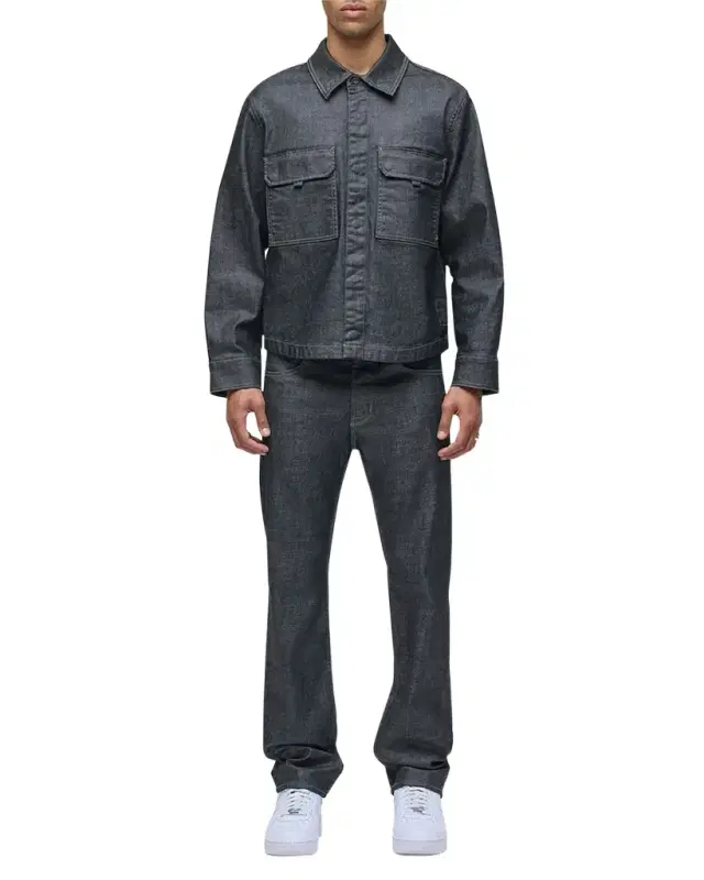 Men 's Wes Classic Straight Jeans in Gray