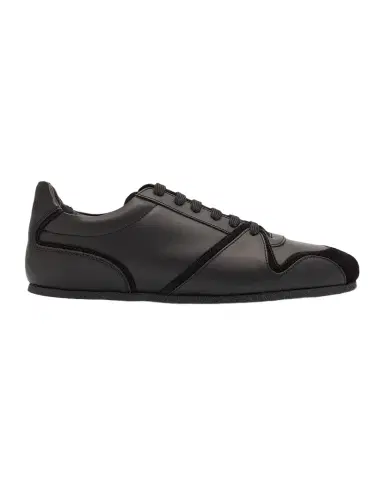 MOSCHINO Men's Leather and Suede Tennis Shoes | Thumbnail 1 MOSCHINO Men's Leather and Suede Tennis Shoes | Thumbnail 1