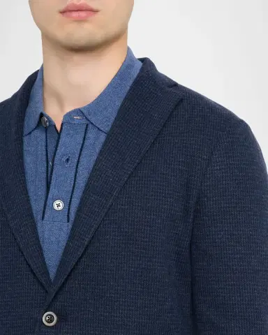 Boglioli Men's Houndstooth Two-Button Jacket | Thumbnail 5 Boglioli Men's Houndstooth Two-Button Jacket | Thumbnail 5