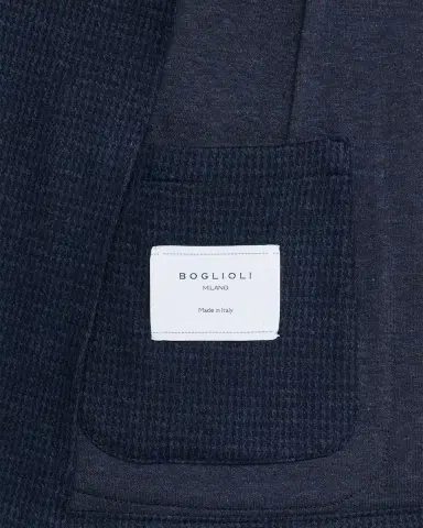 Boglioli Men's Houndstooth Two-Button Jacket | Thumbnail 6 Boglioli Men's Houndstooth Two-Button Jacket | Thumbnail 6