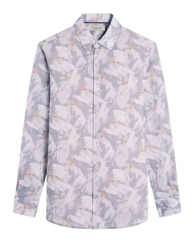 Men's Julien Linen Floral Sport Shirt
