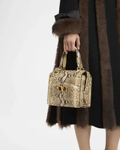 Valentino Garavani Vain-Case Snakeskin Crossbody Bag | Thumbnail 2