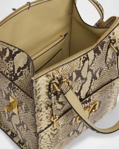 Valentino Garavani Vain-Case Snakeskin Crossbody Bag | Thumbnail 4