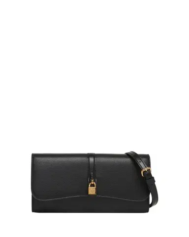 Stella McCartney Stella Ryder Embossed Grainy Eco Vegan Leather Wallet with Strap | Thumbnail 1 Stella McCartney Stella Ryder Embossed Grainy Eco Vegan Leather Wallet with Strap | Thumbnail 1