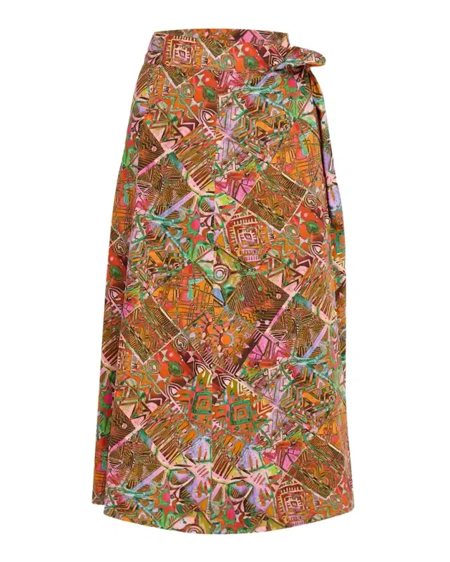Tahiti Estine Wrap Skirt