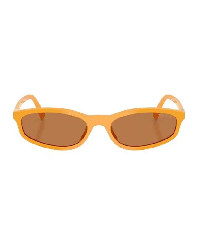 Miu Miu MU A06S Acetate Oval Sunglasses