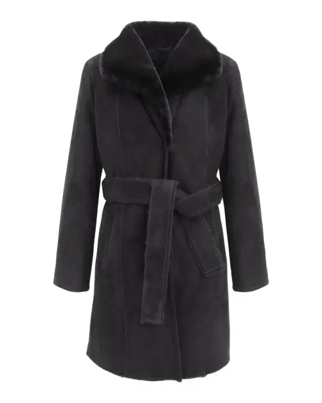 Merino Shearling Lamb Stroller With Belt