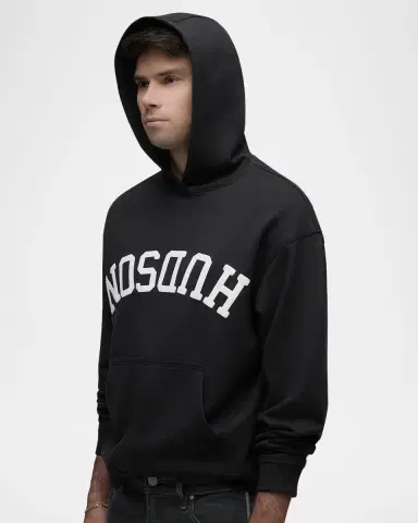 Hudson Men 's Classic Logo Cotton Terry Hoodie | Thumbnail 5 Hudson Men 's Classic Logo Cotton Terry Hoodie | Thumbnail 5