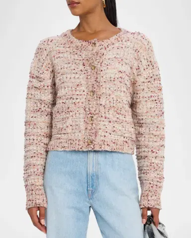 Sablyn Helena Cropped Double-Pocket Cardigan | Thumbnail 4 Sablyn Helena Cropped Double-Pocket Cardigan | Thumbnail 4