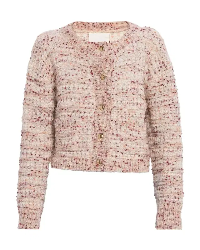 Helena Cropped Double-Pocket Cardigan