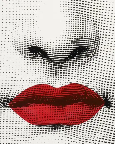 Fornasetti Bocca Decorative Panel Wall Art | Thumbnail 4 Fornasetti Bocca Decorative Panel Wall Art | Thumbnail 4