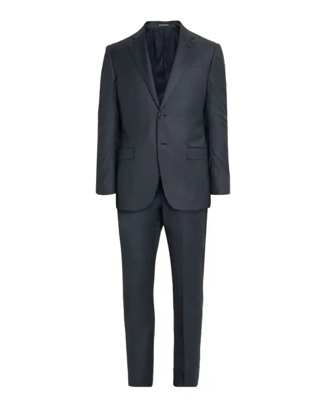 Men 's 130 's Wool Petite Check G Line Two-Piece Suit