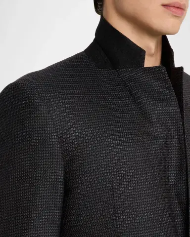 Emporio Armani Men's G Line Super 130s Pinwheel Sport Coat | Thumbnail 7